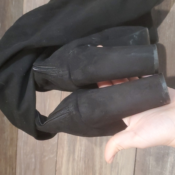 Steve Madden Emotional Suede Over the Knee Bootsheels shoes boots 7M - Picture 8 of 12